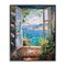 Stupell Industries Window Sea View Framed Giclee Wall Art Design by LSR Design Studio